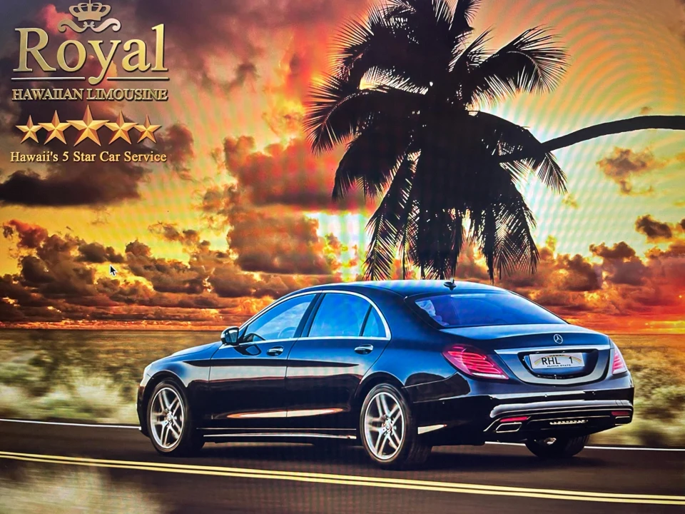 Royal Hawaiian Limousine Mercedes-Benz on Oahu’s North Shore