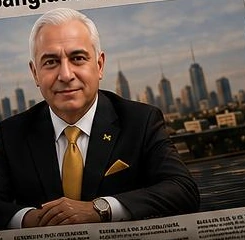 Approved Morad Shaker portrait in the principal newspaper artwork